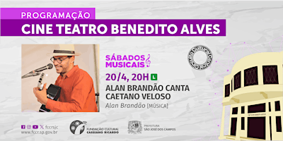 Imagem principal do evento Alan Brandão canta Caetano Veloso