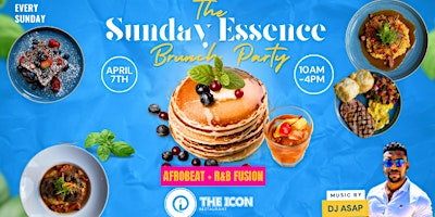 Image principale de The Sunday Essence Brunch Party at The Icon Restaurant