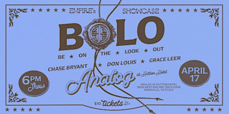 EMPIRE Presents: BOLO - Be On The Lookout