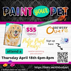 Paint your Pet Canvas Paint Party