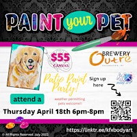 Imagem principal de Paint your Pet Canvas Paint Party