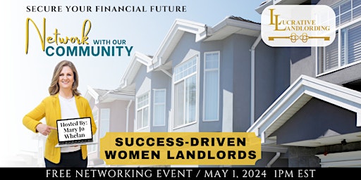 Virtual Networking Power Hour for Success-Driven Women Landlords primary image
