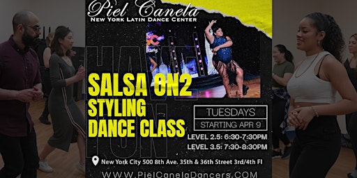 Imagem principal do evento Ladies Styling Dance Class, Level 2.5 Advanced-Beginner