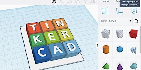 Imagen principal de Introduction to 3D Design with Tinkercad