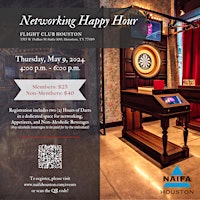 Imagem principal de NAIFA Houston Networking Happy Hour Event