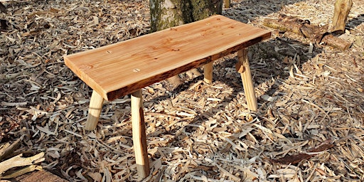 Imagem principal do evento Hand Craft A Traditional Rustic Bench For Your Garden Or Home