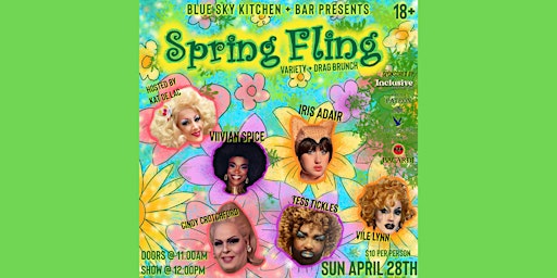 Primaire afbeelding van Spring Fling Brunch Presented by Blue Sky Kitchen & Bar