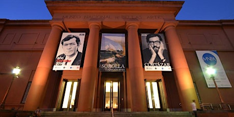 Dibujando en el Museo Nacional de Bellas Artes, de Buenos Aires!