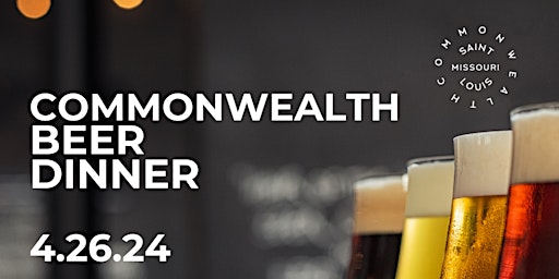 Image principale de Commonwealth + 4 Hands Beer Dinner