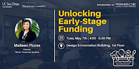 Entrepreneur Workshop - Unlocking Early-Stage Funding