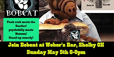 Imagem principal do evento Bobcat Live At Weber's Bar, Shelby OH