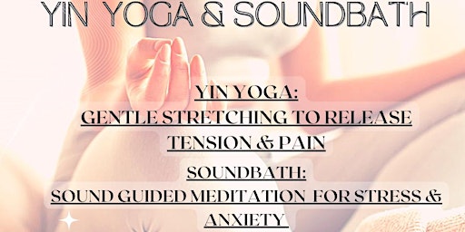 Imagem principal do evento Yin Yoga & Soundbath Meditation
