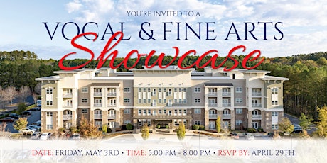 Vocal & Fine Arts Showcase at The Mansions at Alpharetta