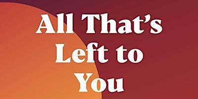 Primaire afbeelding van May Book Club - All That's Left to You by Ghassan Kanafani