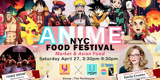 Imagem principal de Anime Food Festival Yodayo AI X Upstairs NYC