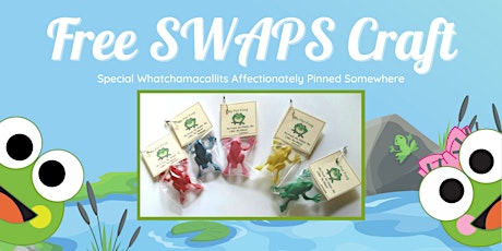 Free SWAPs craft at  sweetFrog Kent Island