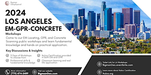 Los Angeles- EM, GPR, Concrete Workshops  primärbild