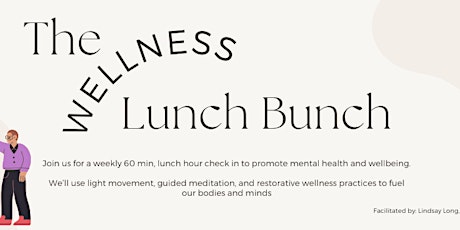 Wellness Lunch Bunch - Free Art Therapy Group