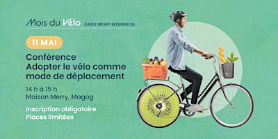 Immagine principale di Conférence - Adopter le vélo comme mode de déplacement 