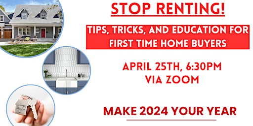 Primaire afbeelding van Stop Renting! Massachusetts First Time Home Buyer Class