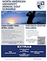 Primaire afbeelding van North American University Annual Golf Scramble