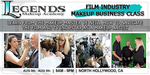 Imagem principal do evento Film Industry Makeup Business Class