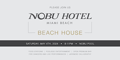 Imagem principal de Nobu Hotel Miami Beach House