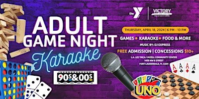 '90s vs. 2000 Adult Game Night & Karaoke primary image