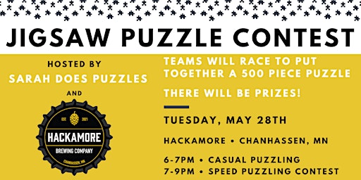 Primaire afbeelding van Hackamore Brewing Company Jigsaw Puzzle Contest