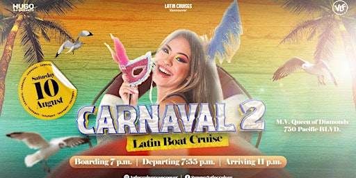 Latin Cruises 2024 Saturday, Aug 10 (Carnaval  2) primary image