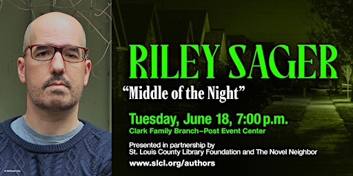 Imagem principal de Author Event - Riley Sager, "Middle of the Night"
