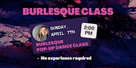 Burlesque Dance Class Palm Springs primary image
