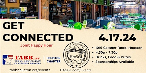 Primaire afbeelding van TABB Joint Happy Hour with HAGGL