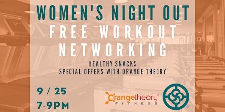 NAWBO Women's Night Out | Free Orange Theory Workout & Networking primary image