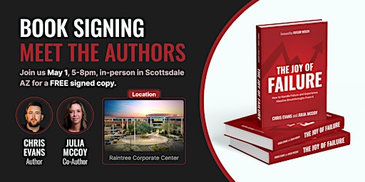 Immagine principale di In-person Book Launch & Meet the Authors: Julia McCoy & Chris Evans 