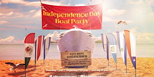 Imagem principal de Latin Cruises 2024 Saturday, Sept 14 (Independence Day Celebration)