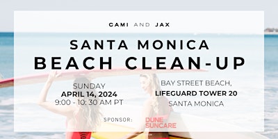 Image principale de Beach Clean-up with CAMI AND JAX