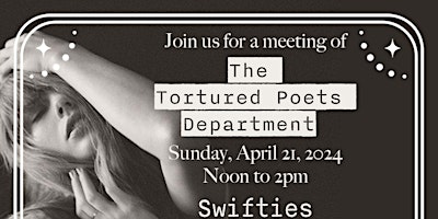 Imagem principal do evento The Tortured Poets Department Brunch and Brush - Sunday