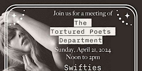 The Tortured Poets Department Brunch and Brush - Sunday