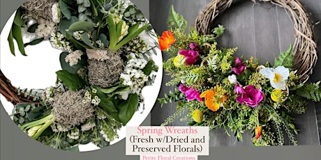 Living Spring Wreath -Workshop