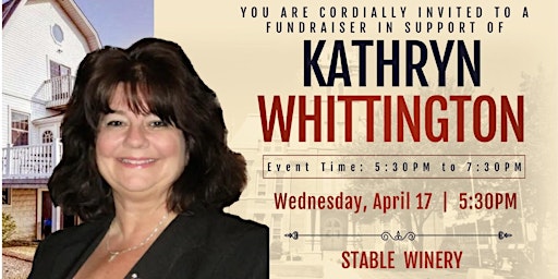 Hauptbild für Fundraiser in Support of Kathryn Whittington Ashtabula County Commissioner