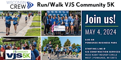 WCREW Run/Walk VJS Community 5K primary image