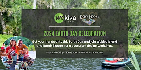 Wekiva Island Earth Day Succulent Design Workshop in Paradise!