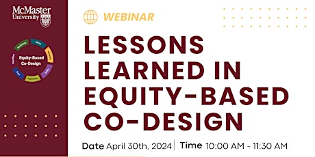 Lessons Learned in Equity-Based Co-Design