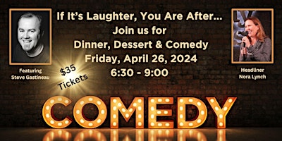 Primaire afbeelding van Comedy Night Returns April 26th