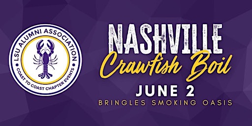 Imagem principal do evento LSU Nashville Crawfish Boil