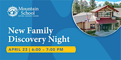 New Family Discovery Night primary image