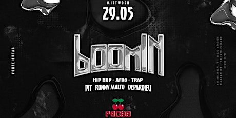 Imagem principal do evento boomIN HIP HOP IM PACHA AM MITTWOCH 29.05