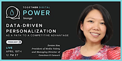 Hauptbild für Together Digital | Power Lounge: Data-Driven Personalization