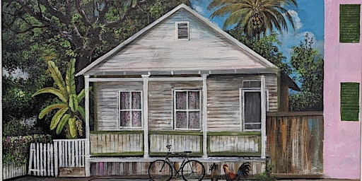 Image principale de ArtTalk :  "Conch House Hues" with Michelle Rolston